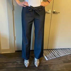 Calvin Klein flare leg navy dress pants - Size 4